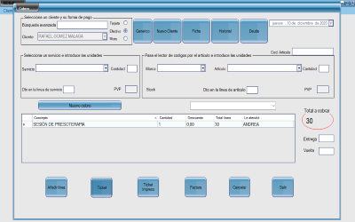 Programa exclusivo, intuitivo, práctico y fácil de usar Programa exclusivo, intuitivo, práctico y fácil de usar