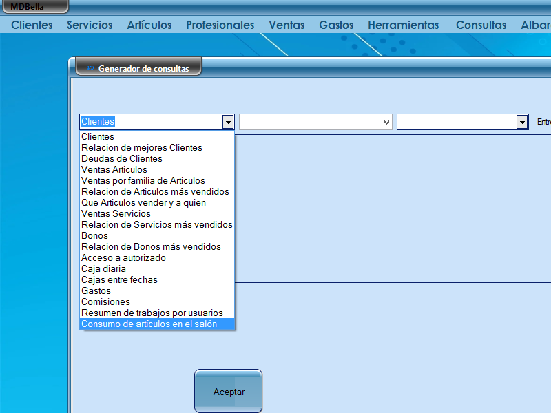 tu centro con un programa exclusivo, intuitivo, práctico y fácil de usar. MDBellagestion Tu centro con un programa exclusivo, intuitivo, práctico y fácil de usar. MDBellagestion